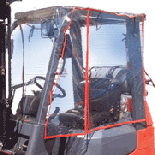 Forklift Weather Enclosure